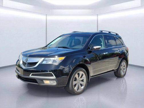 Crystal Black Pearl 2011 Acura MDX 3.7L Advance