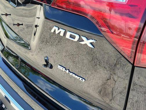 Crystal Black Pearl 2011 Acura MDX 3.7L Advance