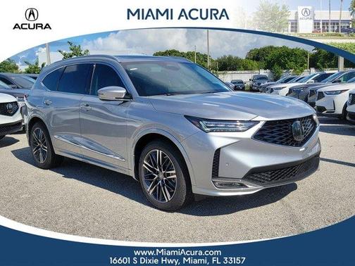 Solar Silver Metallic 2026 Acura MDX Advance Package
