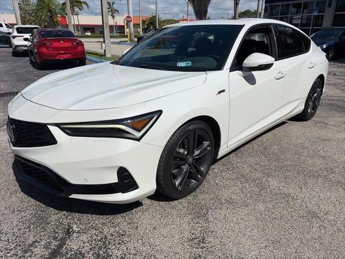 Platinum White 2024 Acura Integra A-Spec Technology