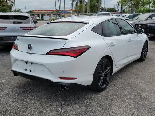 Platinum White 2024 Acura Integra A-Spec Technology