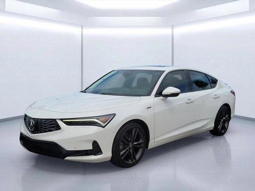 Platinum White 2024 Acura Integra A-Spec Technology
