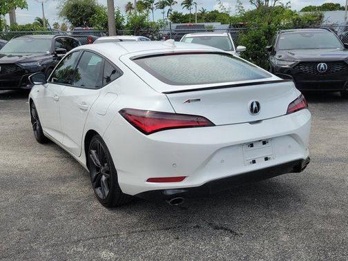 Platinum White 2024 Acura Integra A-Spec Technology