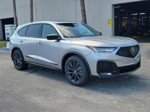 Solar Silver Metallic 2026 Acura MDX A-Spec