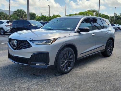 Solar Silver Metallic 2026 Acura MDX A-Spec
