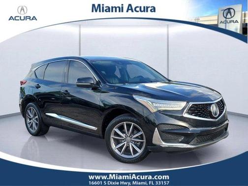 Black 2020 Acura RDX Technology Package