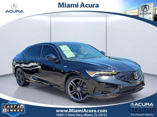 Majestic Black Pearl 2023 Acura Integra