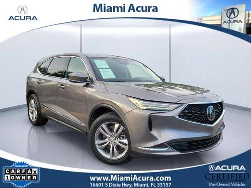 Gray 2024 Acura MDX Base