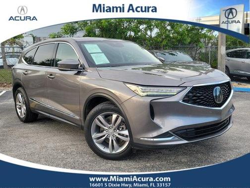 Gray 2024 Acura MDX Base