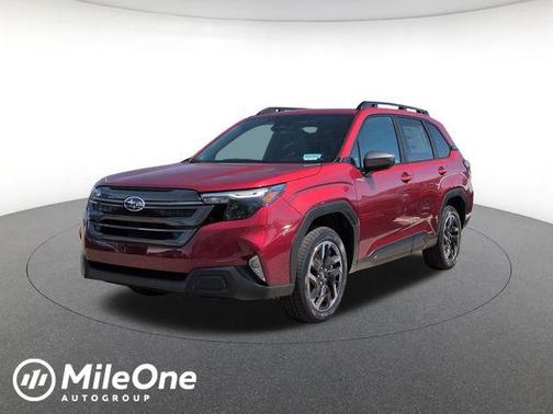 Crimson Red 2026 Subaru Forester Hybrid Premium