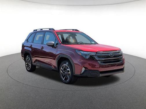 Crimson Red 2026 Subaru Forester Hybrid Premium