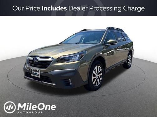 Green Metallic 2020 Subaru Outback Premium