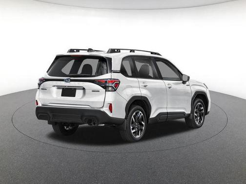 Crystal White 2026 Subaru Forester Hybrid Premium