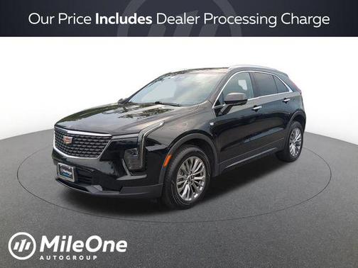 Black Metallic 2025 Cadillac XT4 Premium Luxury