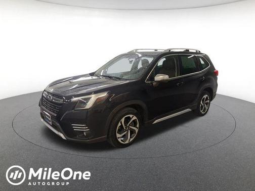 Crystal Black Silica 2023 Subaru Forester Touring