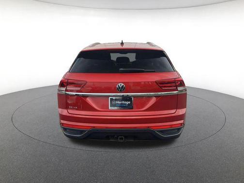 Aurora Red Metallic 2020 Volkswagen Atlas Cross Sport 3.6L V6 SE w/Technology R-Line