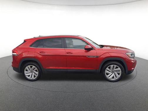 Aurora Red Metallic 2020 Volkswagen Atlas Cross Sport 3.6L V6 SE w/Technology R-Line