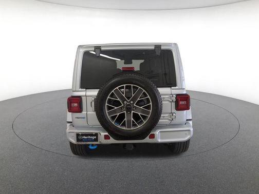 Silver Zynith Clearcoat 2023 Jeep Wrangler 4xe Sahara High Altitude