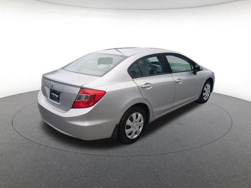 Alabaster Silver Metallic 2012 Honda Civic LX