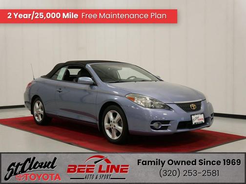 Cosmic Blue Metallic 2008 Toyota Camry Solara SLE