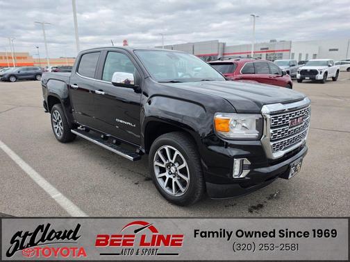 Onyx Black 2021 GMC Canyon Denali