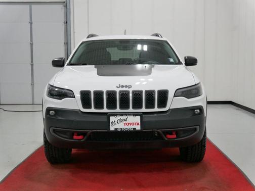 Bright White Clearcoat 2020 Jeep Cherokee Trailhawk