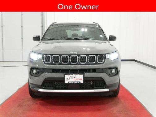 Gray 2024 Jeep Compass Limited