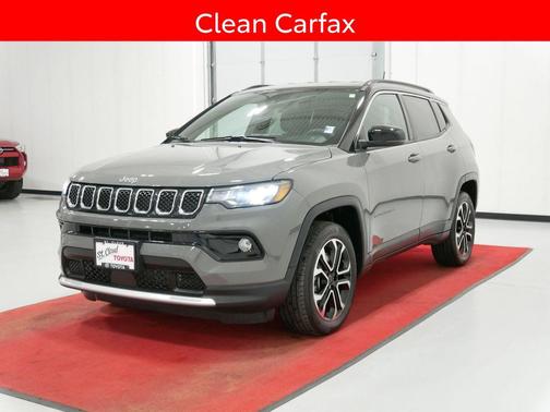 Gray 2024 Jeep Compass Limited