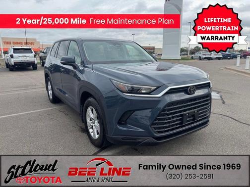 Storm Cloud 2025 Toyota Highlander LE