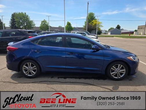Lakeside Blue 2017 Hyundai ELANTRA SE
