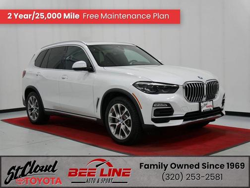 White Metallic 2020 BMW X5 xDrive40i