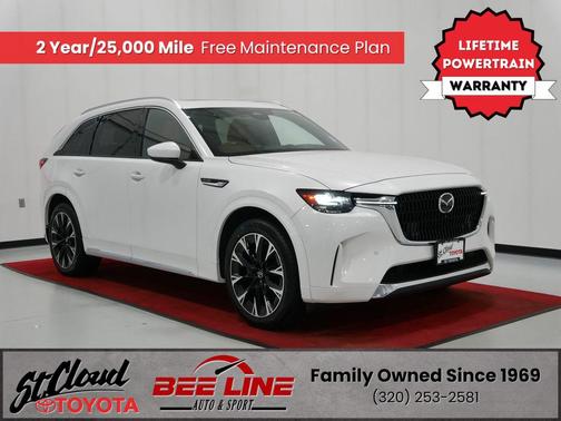 Rhodium White Premium 2024 Mazda CX-90 3.3 Turbo S Premium Plus