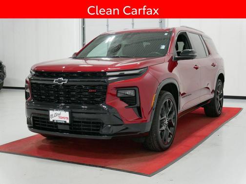 Radiant Red Tintcoat 2024 Chevrolet Traverse RS