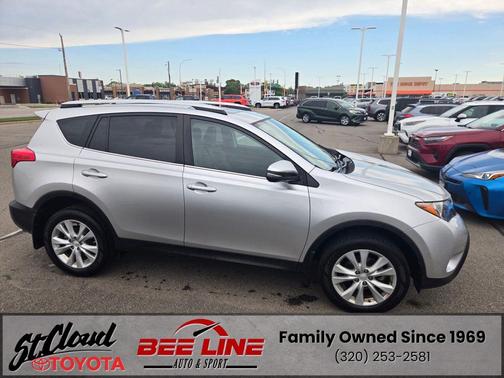 Classic Silver Metallic 2014 Toyota RAV4 Limited
