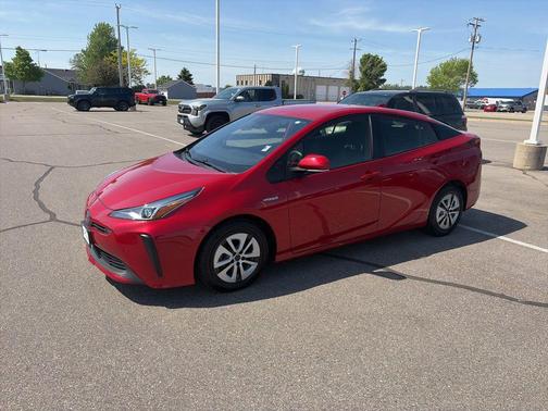 Supersonic Red 2022 Toyota Prius LE
