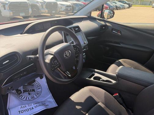 Supersonic Red 2022 Toyota Prius LE