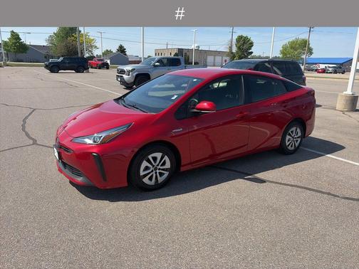 Supersonic Red 2022 Toyota Prius LE