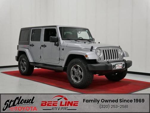 Billet Silver Metallic 2016 Jeep Wrangler Unlimited Sahara