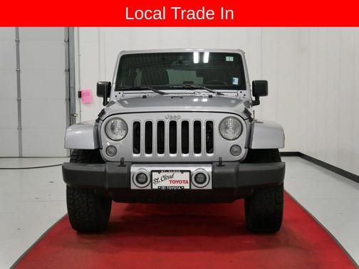 Billet Silver Metallic 2016 Jeep Wrangler Unlimited Sahara