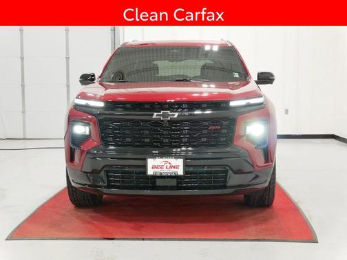 Radiant Red Tintcoat 2024 Chevrolet Traverse RS