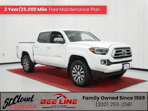 Super White 2020 Toyota Tacoma Limited