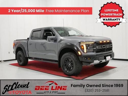 Carbonized Gray Metallic 2024 Ford F-150 Raptor