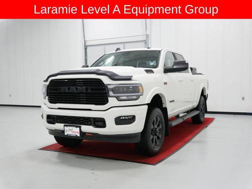 Pearl White 2022 RAM 2500 Laramie Crew Cab 4x4 6'4' Box