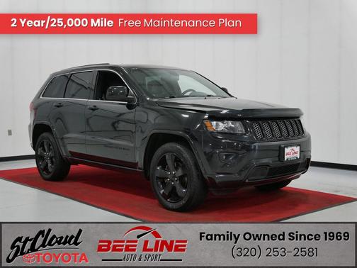 Brilliant Black Crystal Pearlcoat 2015 Jeep Grand Cherokee Altitude