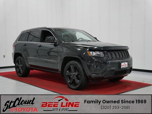 Brilliant Black Crystal Pearlcoat 2015 Jeep Grand Cherokee Altitude