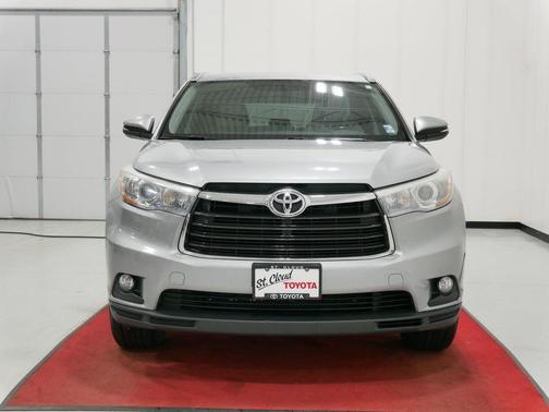 Silver Sky Metallic 2015 Toyota Highlander XLE