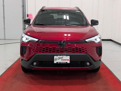 Soul Red Crystal 2026 Toyota Corolla Hybrid SE