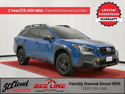Geyser Blue 2025 Subaru Outback Wilderness
