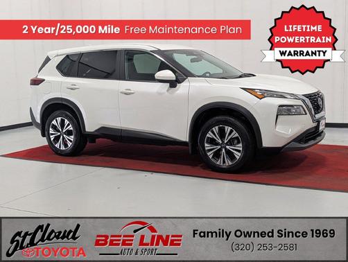 Pearl White 2023 Nissan Rogue SV