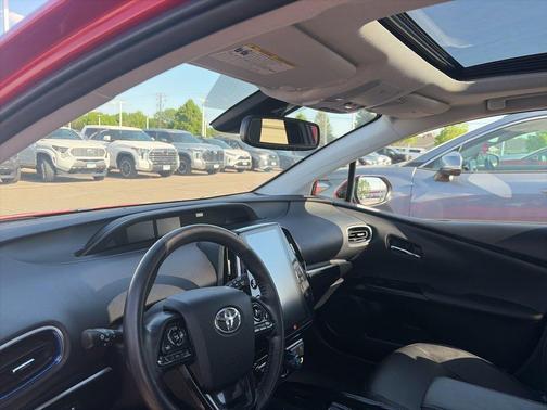 Supersonic Red 2022 Toyota Prius Limited
